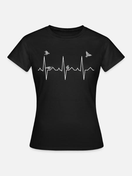 Pigeons pigeons Pigeon pigeon - T-shirt Femme - noir