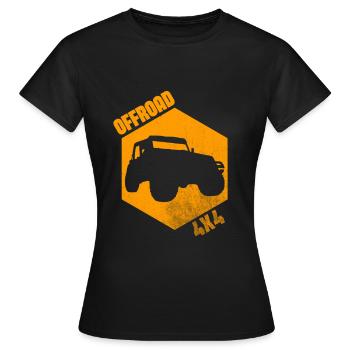 Véhicules tout-terrain - Aventure 4x4 - T-shirt Femme - noir - Devant - AI Model Female 172 dark (172cm)