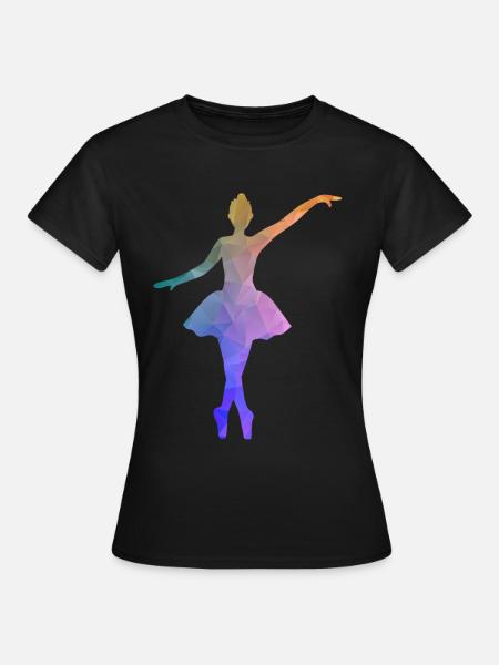 Ballett Tanzkurs Geschenk Tanz Tänzerin Ballerina - Frauen T-Shirt - Schwarz