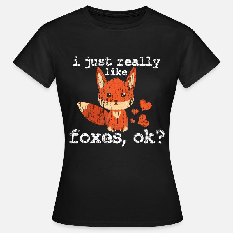 Fox - Women's T-Shirt - black