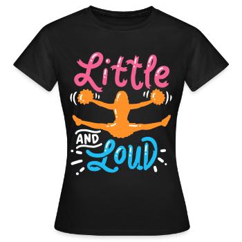 Cheerleader Cheerleader - Frauen T-Shirt - Schwarz - Vorne - AI Model Female 172 dark (172cm)