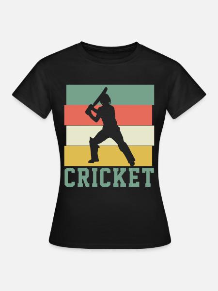 Kricket - Frauen T-Shirt - Schwarz