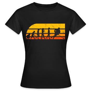 Hockey Development - Women's T-Shirt - black - Front - AI Model Female 172 dark (172cm)