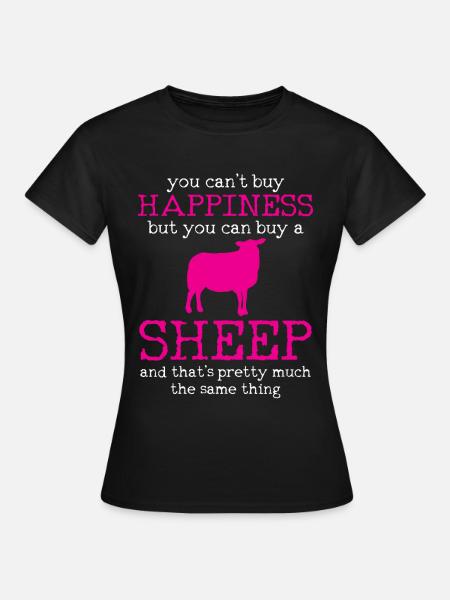 sheep - Women's T-Shirt - black