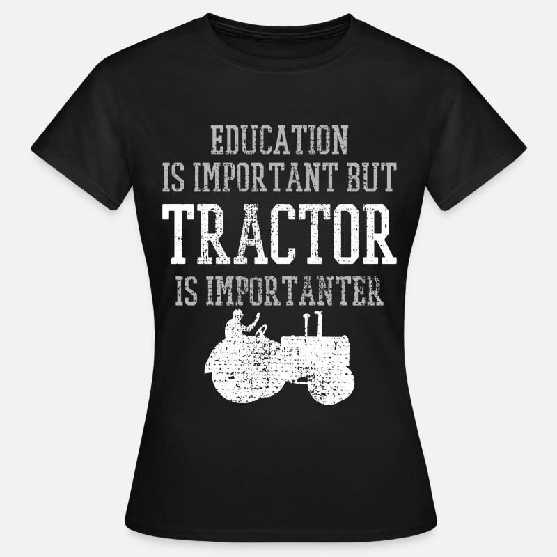 tractor - Women's T-Shirt - black