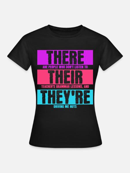 Englischlehrer - Frauen T-Shirt - Schwarz