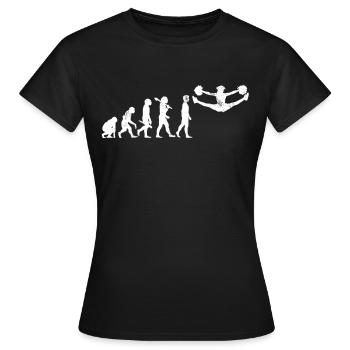 Cheerleading Cheerleading - Frauen T-Shirt - Schwarz - Vorne - AI Model Female 172 dark (172cm)