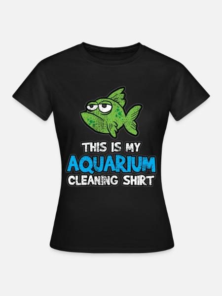 Aquarium - Frauen T-Shirt - Schwarz