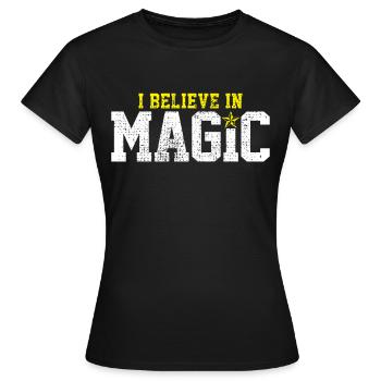 magie - T-shirt Femme - noir - Devant - AI Model Female 172 dark (172cm)