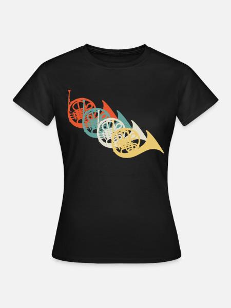 horn - Women's T-Shirt - black