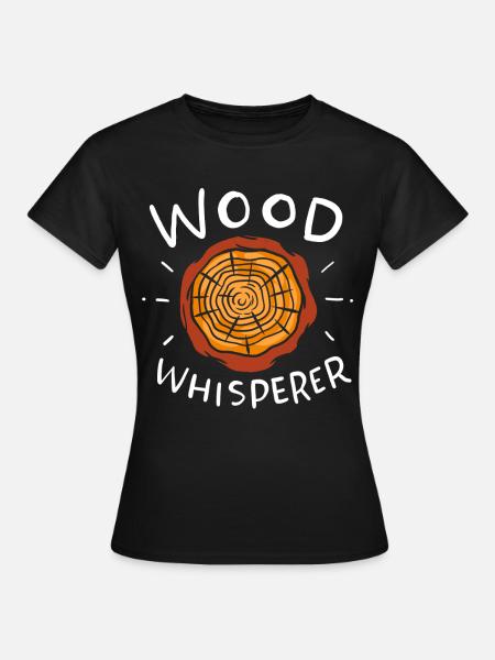 woodwork - Women's T-Shirt - black