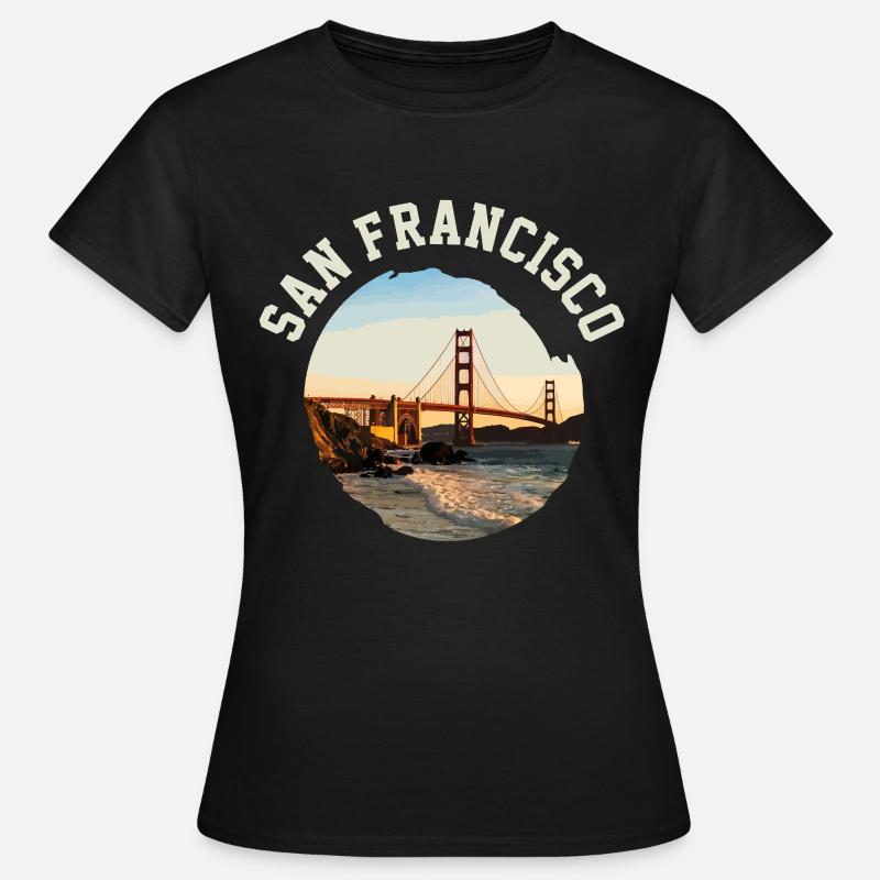 San Francisco - Women's T-Shirt - black