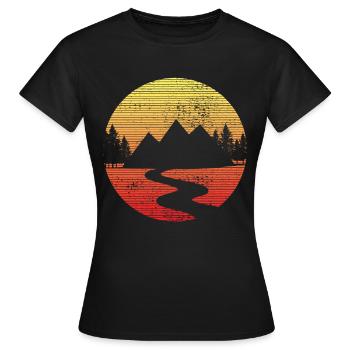 marche - T-shirt Femme - noir - Devant - AI Model Female 172 dark (172cm)