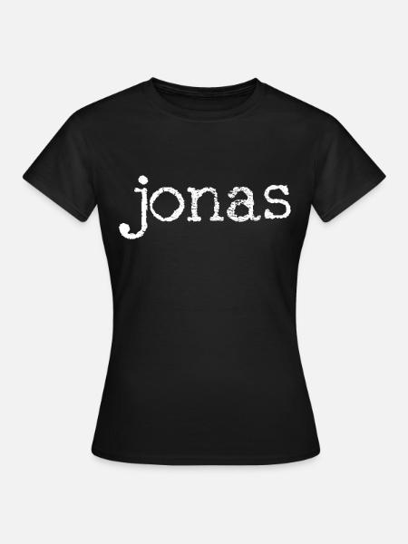 Jonas Name - Frauen T-Shirt - Schwarz