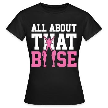 Cheerleading - T-shirt Femme - noir - Devant - AI Model Female 172 dark (172cm)