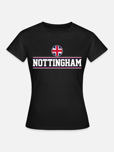 Nottingham - Frauen T-Shirt - Schwarz