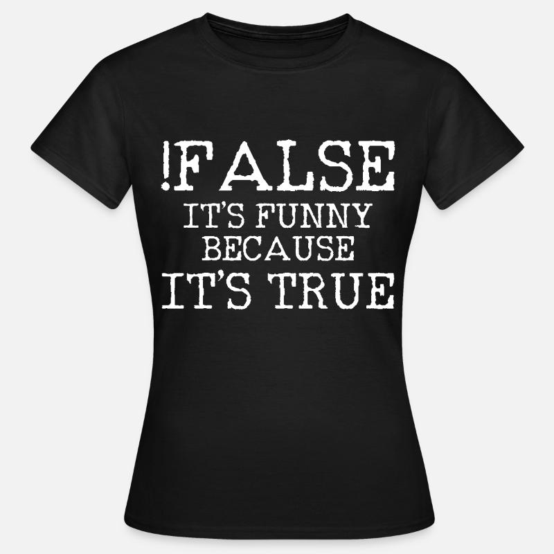 programmation informatique - T-shirt Femme - noir