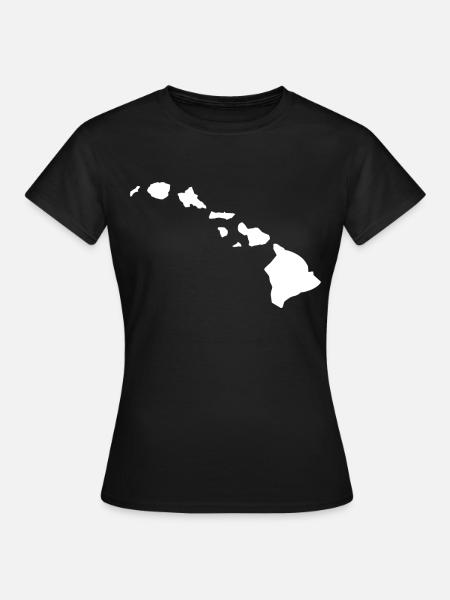 Hawaii - Frauen T-Shirt - Schwarz