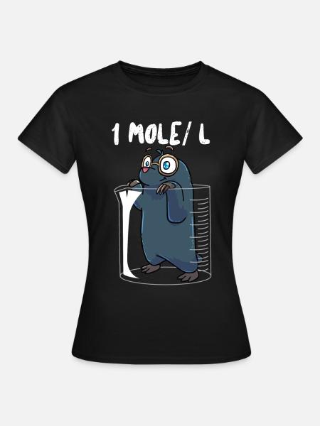 Chemistry joke - Women's T-Shirt - black