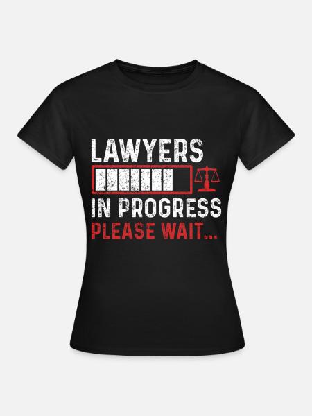 Jura Student - Frauen T-Shirt - Schwarz