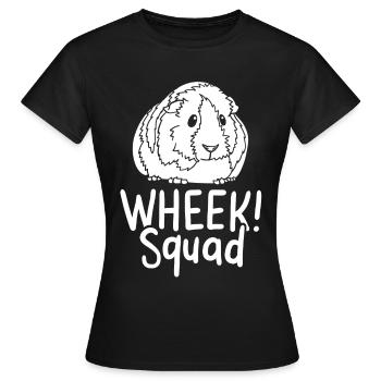Cochons d'Inde - T-shirt Femme - noir - Devant - AI Model Female 172 dark (172cm)