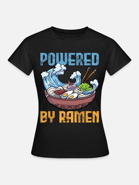 Ramen - Frauen T-Shirt - Schwarz