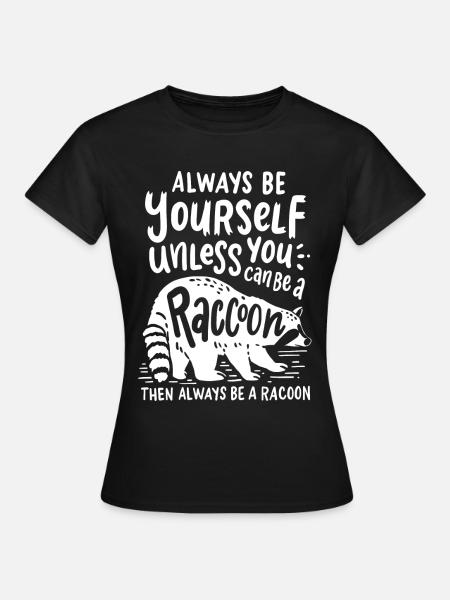 Raton laveur raton laveur - T-shirt Femme - noir