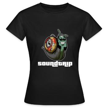 Schnecke Schneckenhaus Schleichen Langsam Geschenk - Frauen T-Shirt - Schwarz - Vorne - AI Model Female 172 dark (172cm)