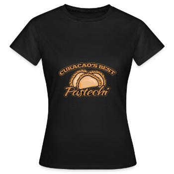 Curaçao Curaçao Culinaire - T-shirt Femme - noir - Devant - AI Model Female 172 dark (172cm)