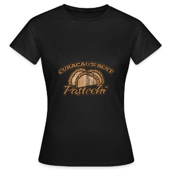 Curaçao Curacao Willemstad - Frauen T-Shirt - Schwarz - Vorne - AI Model Female 172 dark (172cm)