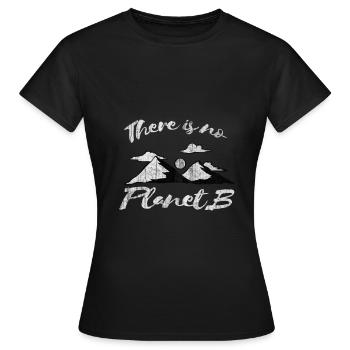Earth Day - Tag der Erde - Frauen T-Shirt - Schwarz - Vorne - AI Model Female 172 dark (172cm)