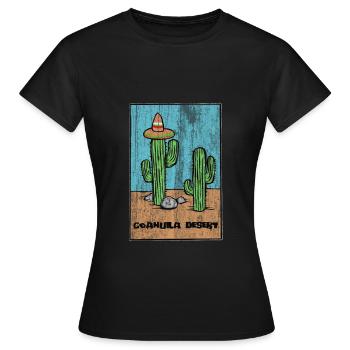 Mexique Pays Amérique du Sud - T-shirt Femme - noir - Devant - AI Model Female 172 dark (172cm)