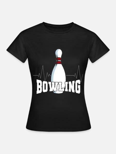 Bowling Bowling Sports Bowling - Women's T-Shirt - black