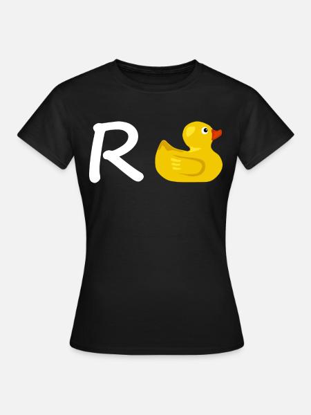 Rente Ente Ruhestand Mitarbeiter Geschenk Abschied - Frauen T-Shirt - Schwarz