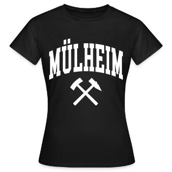 Mülheim - Women's T-Shirt - black - Front - AI Model Female 172 dark (172cm)
