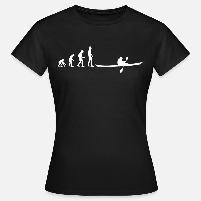 KAYAK KAYAK EVOLUTION - Women's T-Shirt - black