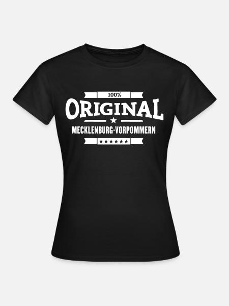 Mecklenburg-Vorpommern - Frauen T-Shirt - Schwarz