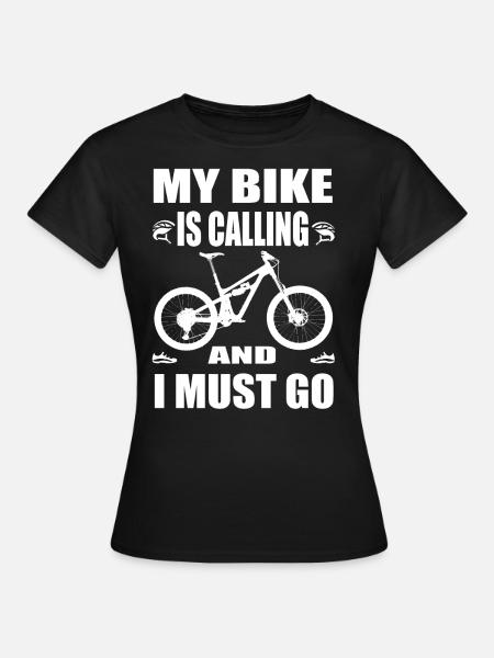 Mon vélo appelle et je dois aller Stumpjumper BIKE - T-shirt Femme - noir