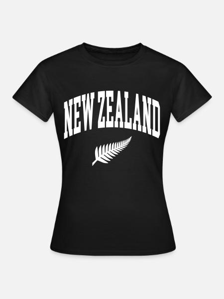 Neuseeland - Frauen T-Shirt - Schwarz