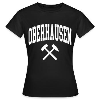 Oberhausen - Women's T-Shirt - black - Front - AI Model Female 172 dark (172cm)