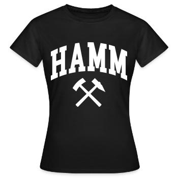Hamm - Women's T-Shirt - black - Front - AI Model Female 172 dark (172cm)