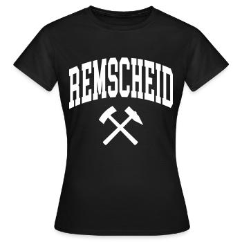 Remscheid - Women's T-Shirt - black - Front - AI Model Female 172 dark (172cm)