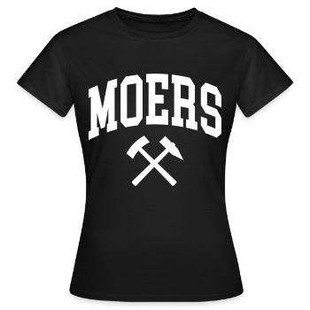 Moers - Women's T-Shirt - black - Front - AI Model Female 172 dark (172cm)