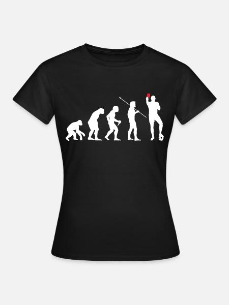 Evolution Arbitre Football Shiri - T-shirt Femme - noir