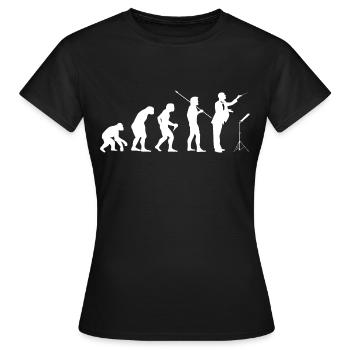 Chef de orchestre chef de choeur diriger don orchestre - T-shirt Femme - noir - Devant - AI Model Female 172 dark (172cm)