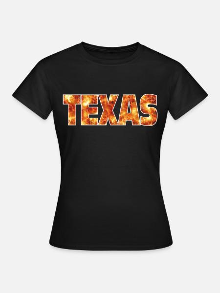 Texas - Frauen T-Shirt - Schwarz