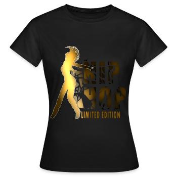 Beat Hip Hop bboy - Frauen T-Shirt - Schwarz - Vorne - AI Model Female 172 dark (172cm)