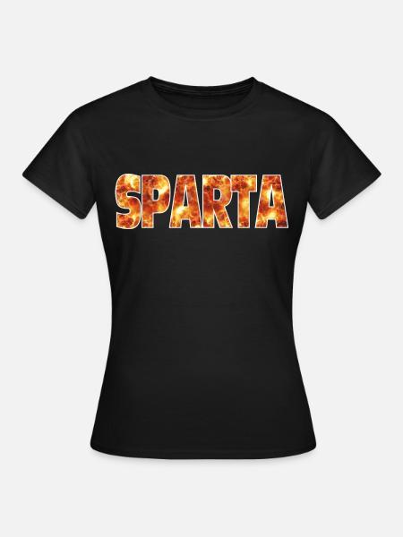 Sparta - Frauen T-Shirt - Schwarz
