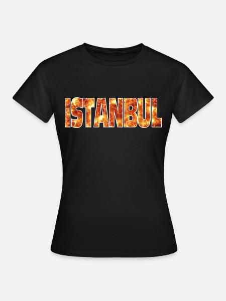 Istanbul - Frauen T-Shirt - Schwarz