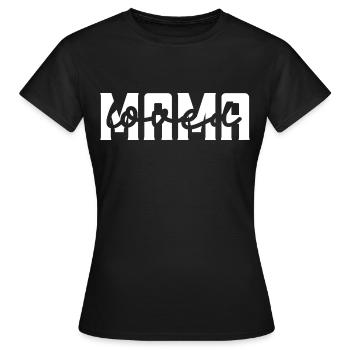 Ich liebe dich, Mama. Ich liebe dich, Mama, Mama-Geschenk. - Frauen T-Shirt - Schwarz - Vorne - AI Model Female 172 dark (172cm)